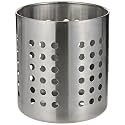 Ikea Stainless Steel Round Ordning Cutlery Caddy (Multicolour, 4 3/4 Inch)