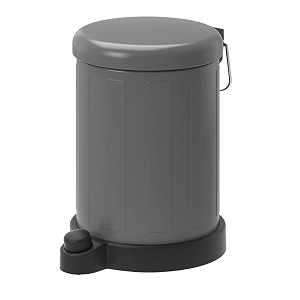 Ikea Toftan Waste bin grey 4 l