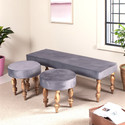 Ikiriya Cairo Sheesham Wood Accent Solid Wood 5 Seater