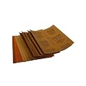ikis Sanding Paper/Emery Paper/Sandpaper (Brown, Grit-80 4-100 4-120 4 Pieces) Pack of 12