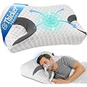 HSA/FSA CPAP Pillow for Side Sleeper, Sleep Apnea Pillow for Sleeping, CPAP Nasal Pillows Suit for All CPAP Masks User, Cervical Memory Foam Neck Support Pillow Relief Neck Pain for Side Back Sleepers