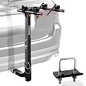 IKURAM R 2 Bike Hitch Mount Foldable Bicycle Carrier, Fits 2" Receiver