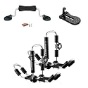 IKURAM R Aluminum Folding J-Style Kayak Roof Rack, Universal 4-in-1 Carrier
