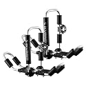 IKURAM R Aluminum Kayak Roof Rack Folding J-Style Universal 4-in-1