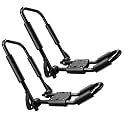 IKURAM R Iron Kayak Roof Rack Folding J-Style Universal 3-in-1-Black
