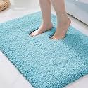 ILANGO Bathroom Rugs 32" × 20", Extra Soft Absorbent Microfiber Bath Rugs