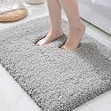 ILANGO Bathroom Rugs 24" × 17", Extra Soft Absorbent Microfiber Bath Rugs