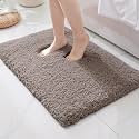 ILANGO Bathroom Rugs 24" × 17", Extra Soft Absorbent Microfiber Bath Rugs