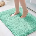 ILANGO Bathroom Rugs 32" × 20", Extra Soft Absorbent Microfiber Bath Rugs
