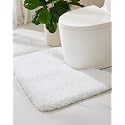 ILANGO Toilet Rugs U Shaped 22" × 24",Soft Absorbent Microfiber Bath Rugs
