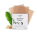 ILEM JAPAN Blotting paper Infused with Gold flakes & naturally sourced plant pulp | 50 Facial oil control sheets