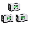 Ilford HP-5 Plus 400 Fast Black and White Professional Film, ISO 400, 35mm, 36 Exposure Triple Pack