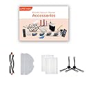 ILIFE A30 | A30 Pro Robot Vacuum Cleaner Original Accessories Combo Set with HEPA Filter, Side Brush, Mopping Cloth, and Roller Brush