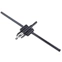 ILIKA Adjustable Metal Wood Circle Cutter Kit Hole Saw Drill Bit DIY Tool 30-300 mm (CC 300)