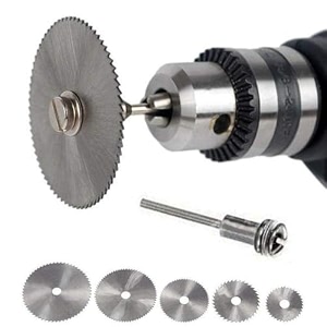 ilika cutting blade hss rotary saw blades blade disc saw carving buffing grinder replacement mandrel set mini circular cutter rotary tool cutting blades tools cutting blade pack of 1 sets 6hss
