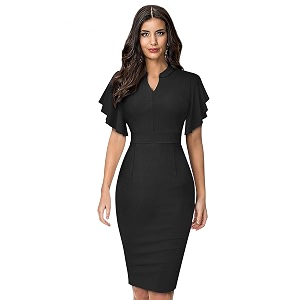 ILLI LONDON Womens Bodycon Knee length dress