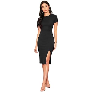 ILLI LONDON Womens Bodycon Knee length dress