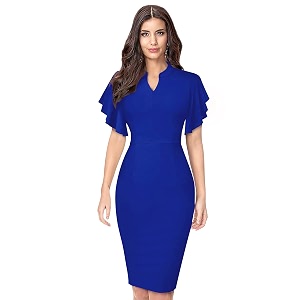 ILLI LONDON Womens Bodycon Knee length dress