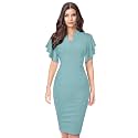 ILLI LONDON Women39s Bodycon Knee length dress