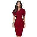 ILLI LONDON Women39s Bodycon Knee length dress