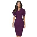 ILLI LONDON Women39s Bodycon Knee length dress