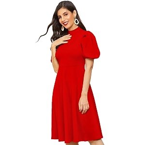 ILLI LONDON Womens Knee Length Dress
