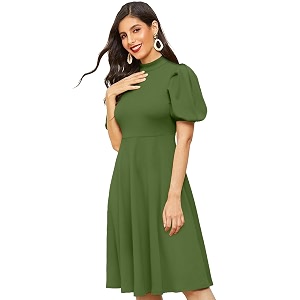 ILLI LONDON Womens Knee Length Dress