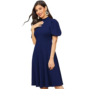 ILLI LONDON Womens Knee Length Dress