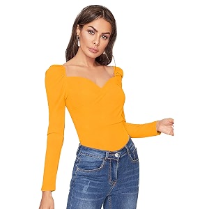 ILLI LONDON Womens Slim Fit Top