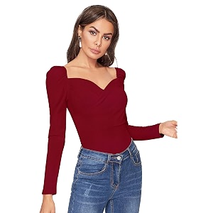ILLI LONDON Womens Slim Fit Top