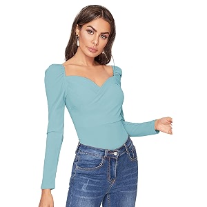ILLI LONDON Womens Slim Fit Top