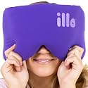 illo Sleep Mask for Women, Thick Fluffy Full Head Blocks Light Muffle Sound