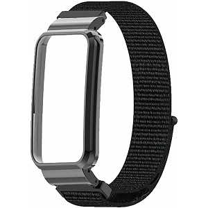 nylon wrist band strap for amazfit band 7 activity fitness tracker