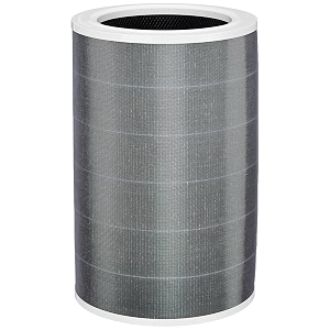 ilovecleanair filter compatible with xiaomi smart air purifier 4 removes 9999 air pollutants 3-layered filtration black