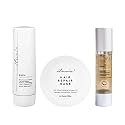 iluvia Professional Frizz Control System - Sulfate Free Shampoo (200ml) + Hair Repair Mask (200g) + 100% Pure Argan Oil (50ml)