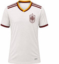 iLyk Self Design Men V Neck White