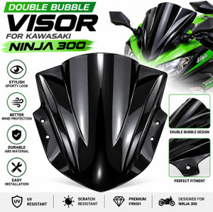 imad Bubble Windshield Visor for Ninja 300