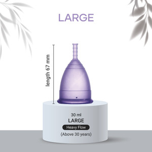 imasafe large reusable menstrual cup pack of 1