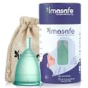 Menstrual Cup for Women, Aquagreen, Large