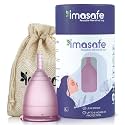 Menstrual Cup Large Size for Women (Pink) – Reusable Period Cup | US FDA Registered | 100% Medical Grade Silicone | Ultra Soft &amp; Flexible | Odour, Rash &amp; Itch Free | Leak-Proof Menstrual Cups | 8–10 Hours Protection |