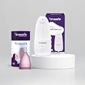 Electric Menstrual Cup Steam Sterilizer, Pink, Medium