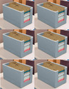IMCREATIONS 6 Pieces Non Woven Large Capacity