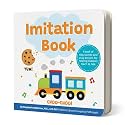 Imitation Book: Interactive & Fun Learn to Talk Board Book For Toddlers Ages 0-4, Written by a Speech Therapist