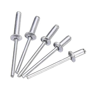 5mm x 12mm 31634 x 1234 blind pop rivets for riveting gunriveter machine pack of 50 pcsblack