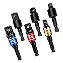 Impact Grade Socket Adapter Set 1/4 3/8 1/2 inch 6Pcs