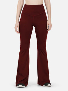 IMPERATIVE by NEU LOOK Women Flared Maroon