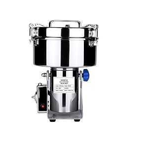 imperium food grade stainless steel portable masala grinder with 1-year warranty - suitable for dry grinding spices and millets 2 kg