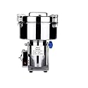 IMPERIUM® Food Grade Stainless Steel Portable Masala Grinder with 1-Year Warranty - Suitable for Dry Grinding, Spices, and Millets (2 KG)