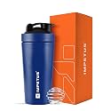 IMPETUS Stainless Steel Protein Shaker for Gym 750ml, Sipper Bottle, Workout Accessories for Men