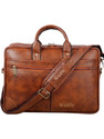 IMPEX 16 Inch Vegan Leather Laptop Messenger